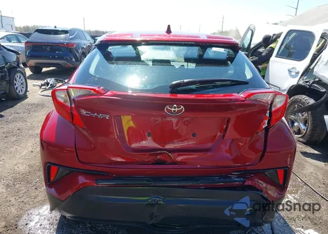 2019 Toyota C-Hr Le из США, поврежденный, VIN NMTKHMBX1KR094584